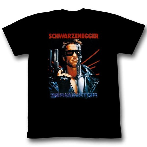 slim american classics terminator movie black t-shirt design style new fashion short sleeve, White;black
slim american classics terminator movie black t-shirt design style new fashion short sleeve, White;black
