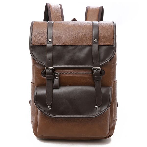 fashion men backpack waterproof patchwork pu leather travel bag man big capacity mochila male lapbag teenager backpacks new
fashion men backpack waterproof patchwork pu leather travel bag man big capacity mochila male lapbag teenager backpacks new