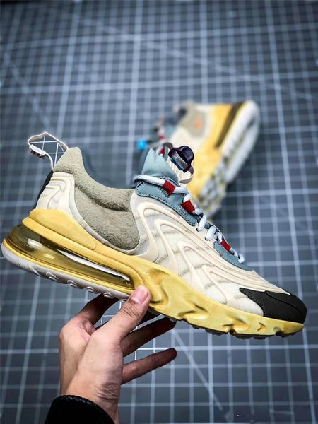 2020 authentic travis scott x air react 270s light cream dark hazel mica green starfish running shoes sports sneakers ct2864-200
2020 authentic travis scott x air react 270s light cream dark hazel mica green starfish running shoes sports sneakers ct2864-200