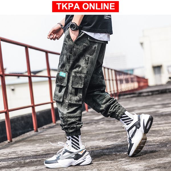 men streetwear harem pants 2020 overalls mens bagyy cargo pants japanese hip hop fashions track khaki sweatpants, Black
men streetwear harem pants 2020 overalls mens bagyy cargo pants japanese hip hop fashions track khaki sweatpants, Black