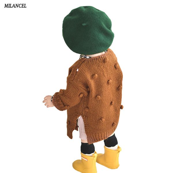 milancel 2018 girls sweater woolen coat for girls 3d pom pom decor cardigan for a girl autumn winter baby girl sweater coat, Blue
milancel 2018 girls sweater woolen coat for girls 3d pom pom decor cardigan for a girl autumn winter baby girl sweater coat, Blue
