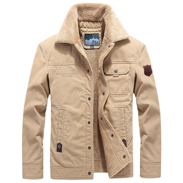 mens designer winter thickened warm coat casual lamb wool velvet cotton-padded jacket men 3166, Black;brown
mens designer winter thickened warm coat casual lamb wool velvet cotton-padded jacket men 3166, Black;brown
