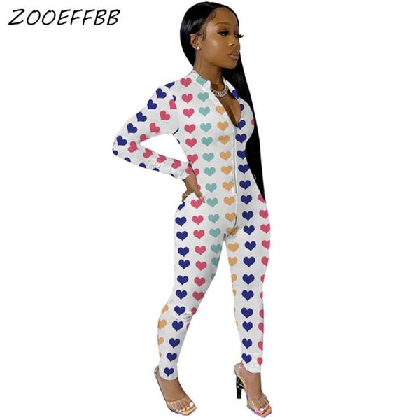 women's jumpsuits & rompers zooeffbb heart print bodycon womens jumpsuit stretch rave clothes one piece club outfits long sleeve body o, Black;white
women's jumpsuits & rompers zooeffbb heart print bodycon womens jumpsuit stretch rave clothes one piece club outfits long sleeve body o, Black;white