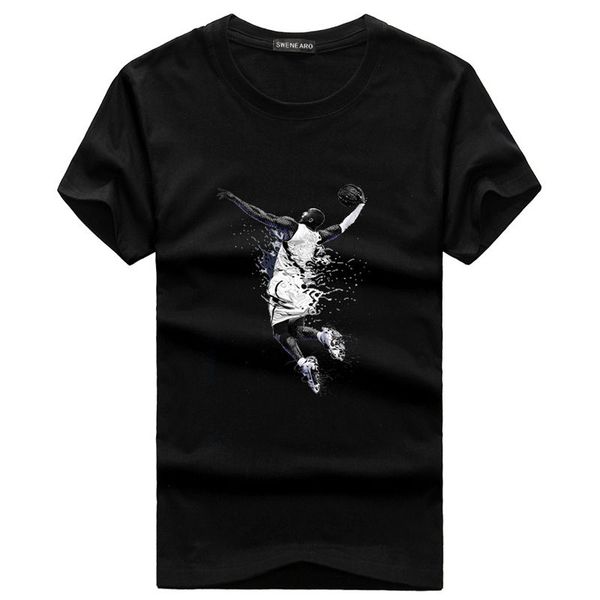 summer high-quality combed cotton tshirt feel comfortable print jersey basketball round neck short-sleeve men t-shirt s067, White;black
summer high-quality combed cotton tshirt feel comfortable print jersey basketball round neck short-sleeve men t-shirt s067, White;black