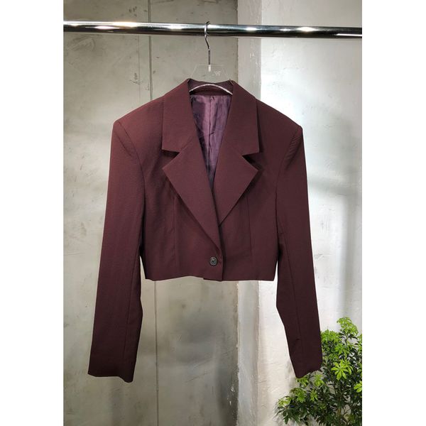 6.7 2020 summer new women short blazer coat ladies jacket outerwear, White;black
6.7 2020 summer new women short blazer coat ladies jacket outerwear, White;black