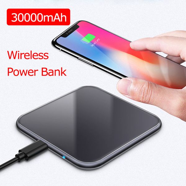 ultra-thin wireless charger 30000mah power bank portable charger poverbank for xiaomi mi 9 iphone external battery powerbank
ultra-thin wireless charger 30000mah power bank portable charger poverbank for xiaomi mi 9 iphone external battery powerbank