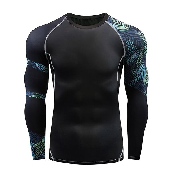 running jerseys men's quick-drying tights long sleeve athletic t-shirt ultra-stretch training fitness clothes, Black;blue
running jerseys men's quick-drying tights long sleeve athletic t-shirt ultra-stretch training fitness clothes, Black;blue