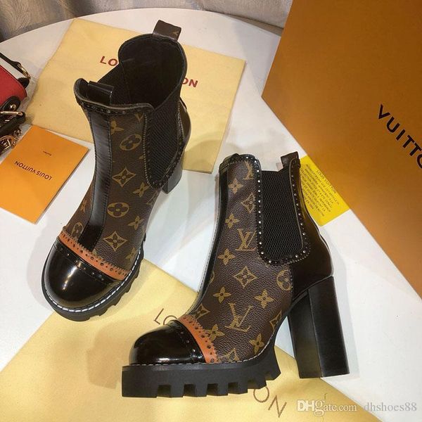 fashion high heels leather printing ankle boots with and heavy-duty soles leisure lady martin boots big size us10, Black
fashion high heels leather printing ankle boots with and heavy-duty soles leisure lady martin boots big size us10, Black