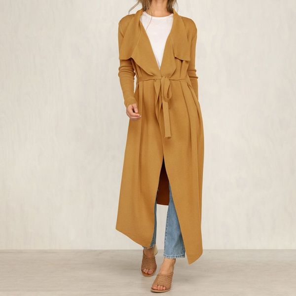плюс размер outwear женщин корейской зимы длинные пальто тренч хаки шнуровка coat отворотом сыпучие длинным рукавом elegant trench 2020 х, Tan;black
плюс размер outwear женщин корейской зимы длинные пальто тренч хаки шнуровка coat отворотом сыпучие длинным рукавом elegant trench 2020 х, Tan;black