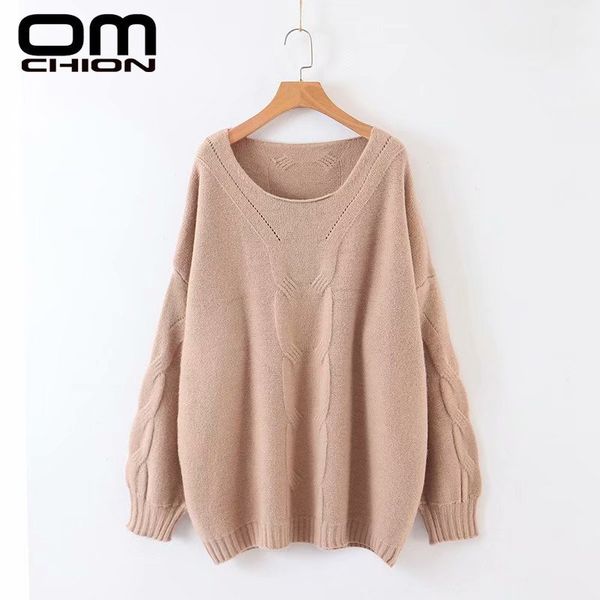 omchion autumn winter 2019 korean style women v neck new twist sweater casual loose solid oversized pullover thick jumper lmy224, White;black
omchion autumn winter 2019 korean style women v neck new twist sweater casual loose solid oversized pullover thick jumper lmy224, White;black