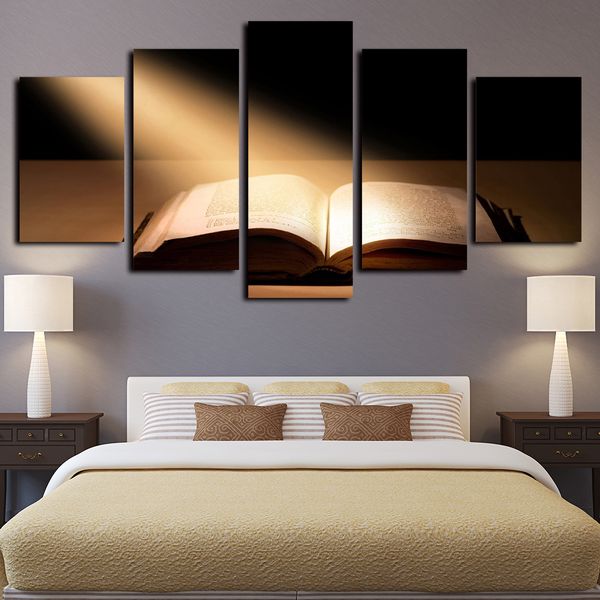 5 piece canvas wall art oil paintings giclee art print bible book under the sun painting poster for bedroom living room home decor
5 piece canvas wall art oil paintings giclee art print bible book under the sun painting poster for bedroom living room home decor
