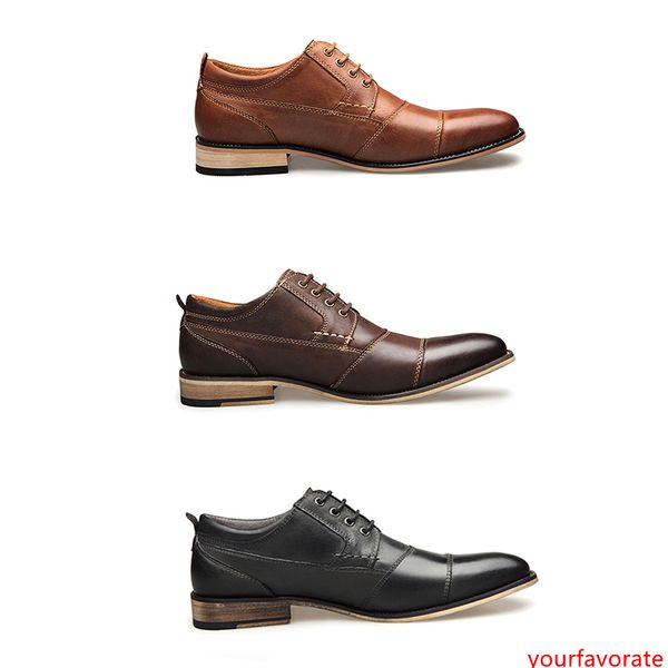 men dress shoes designer shoes genuine leather lace-up loafers gentleman business dancing party wedding shoes big size us7.5-13
men dress shoes designer shoes genuine leather lace-up loafers gentleman business dancing party wedding shoes big size us7.5-13