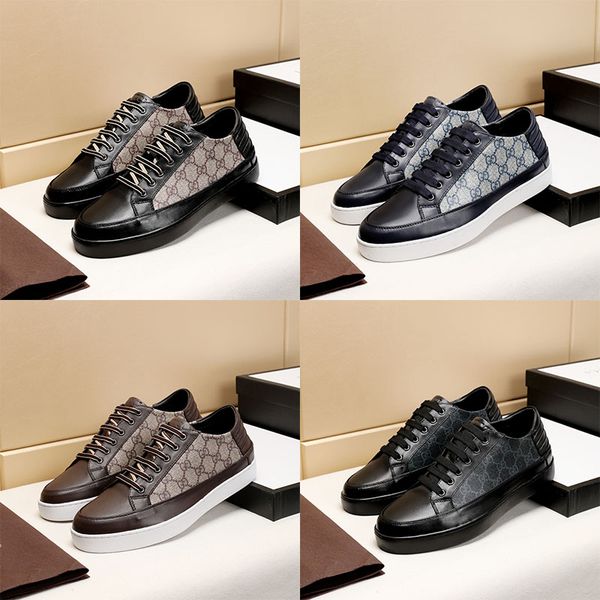 2019 Mens Designer Luxury Casual Shoes Harry Style Ace Sneaker Canvas Suede Leather Low Top Men Brand Fashion Leisure Shoes With Box