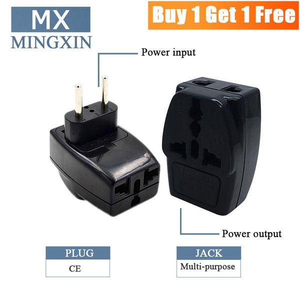 buy one get one european italy plug universal taiwan japan australia power adapter travel converter connector
buy one get one european italy plug universal taiwan japan australia power adapter travel converter connector
