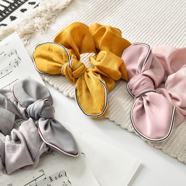 europe and america new style bow knot large intestine ring hairband ribbon elasticity headband hair accessories, Brown
europe and america new style bow knot large intestine ring hairband ribbon elasticity headband hair accessories, Brown