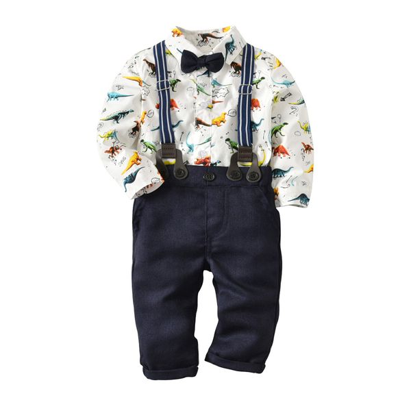 sagace clothing sets summer baby boys clothes suit baby boys dinosaur gentleman bowtie shirt romper+suspenders pants set jly12, White
sagace clothing sets summer baby boys clothes suit baby boys dinosaur gentleman bowtie shirt romper+suspenders pants set jly12, White