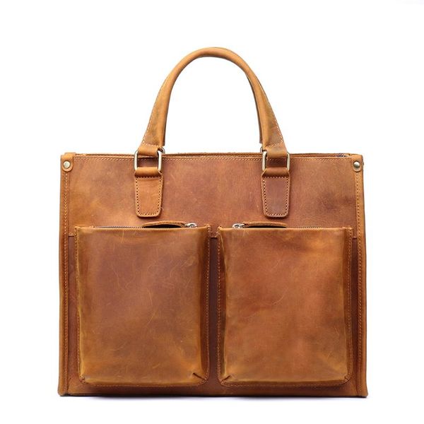 fashion men genuine leather briefcase bag crazy horse casual business bag shoulder document case totes office handbag
fashion men genuine leather briefcase bag crazy horse casual business bag shoulder document case totes office handbag