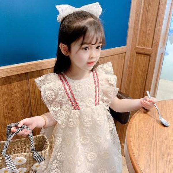 2020 beige flower girls dress lace princess costume children little girls vestidos de princesas ninas, Red;yellow
2020 beige flower girls dress lace princess costume children little girls vestidos de princesas ninas, Red;yellow