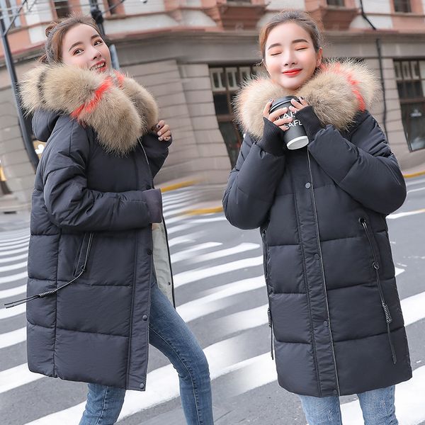 nice winter new vogue hooded women down cotton coat fur collar zippers long jacket female warm winter women down jacket, Black
nice winter new vogue hooded women down cotton coat fur collar zippers long jacket female warm winter women down jacket, Black