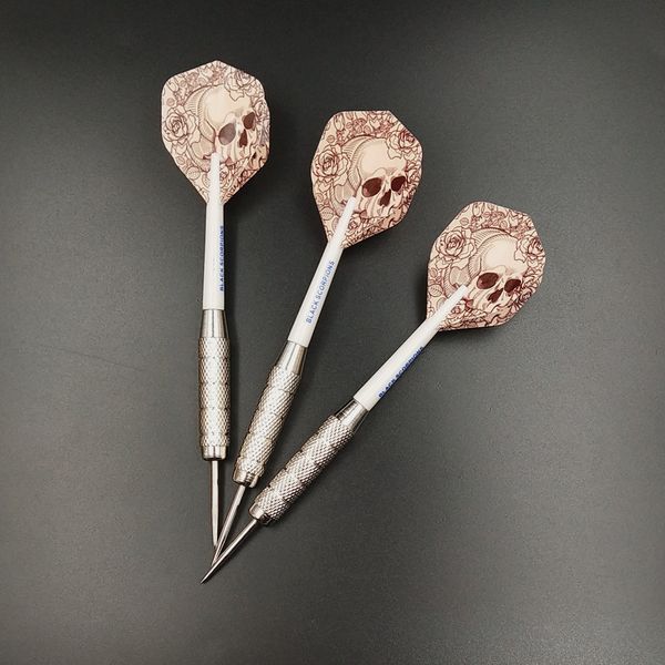 fox smiling 3pcs 22g professional steel tip darts with nylon darts shafts with skull pattern
fox smiling 3pcs 22g professional steel tip darts with nylon darts shafts with skull pattern