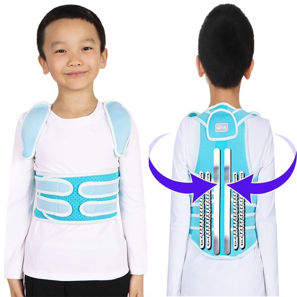 children posture corrector back support belt kids corset spine back support lumbar shoulder braces posture correction brace, Black;blue
children posture corrector back support belt kids corset spine back support lumbar shoulder braces posture correction brace, Black;blue
