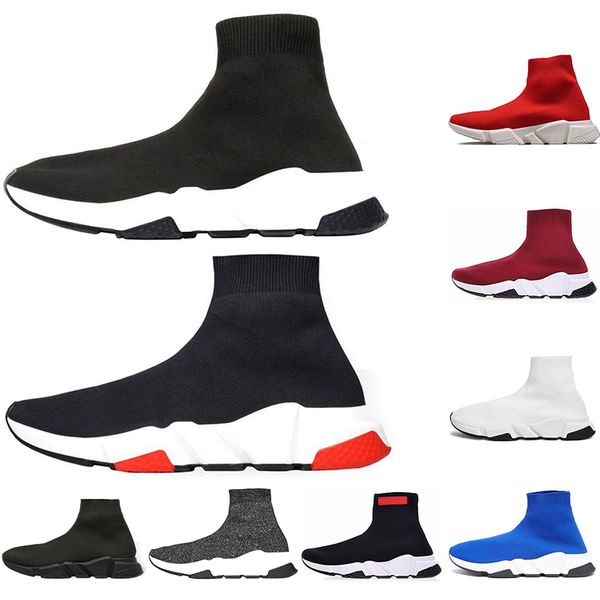 2019 designer speed trainer men women high sock shoes black blue red solid luxuryboots trainers runner walking sneakers running shoes 36-45
2019 designer speed trainer men women high sock shoes black blue red solid luxuryboots trainers runner walking sneakers running shoes 36-45