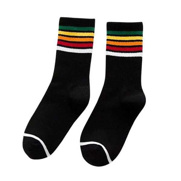 2019 new fashion women socks ladies girls cotton warm soft sox t4, Black;white