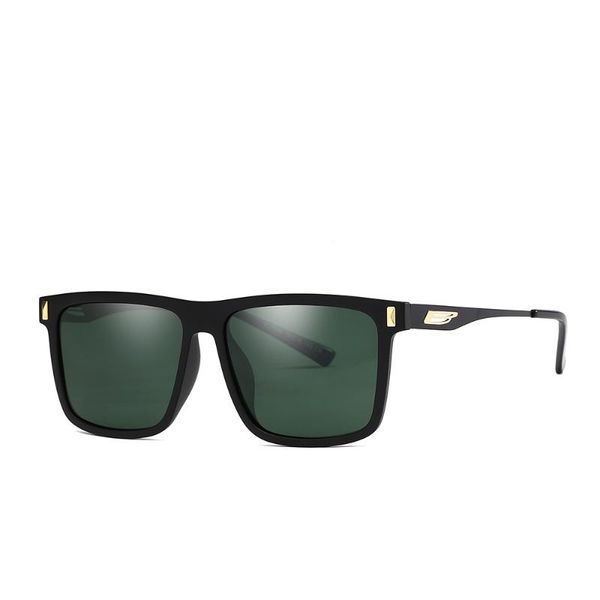 men vintage rectangle tr90 polarized driving sun glasses with black green blue silver uv400 lens sunglasses with rivets 1949cj, White;black
men vintage rectangle tr90 polarized driving sun glasses with black green blue silver uv400 lens sunglasses with rivets 1949cj, White;black
