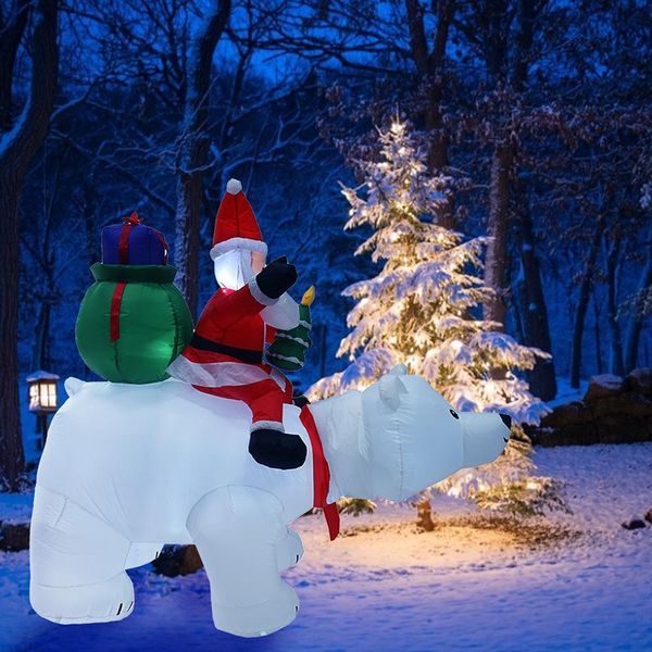 led надувные модели santa christmas езда polar bear надувная кукла рождественских украшений главного штепсельная вилка сша
led надувные модели santa christmas езда polar bear надувная кукла рождественских украшений главного штепсельная вилка сша