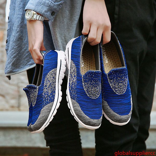 white spring/summer men shoes couple walking shoes breathable soft fly woven lovers sporting lightweight flats slip-on shoe
white spring/summer men shoes couple walking shoes breathable soft fly woven lovers sporting lightweight flats slip-on shoe