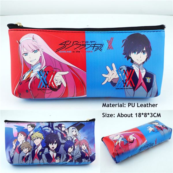anime darling in the franxx pencil case student stationery bag school pen bag pu leather makeup case cosmetic bags cosplay gift
anime darling in the franxx pencil case student stationery bag school pen bag pu leather makeup case cosmetic bags cosplay gift