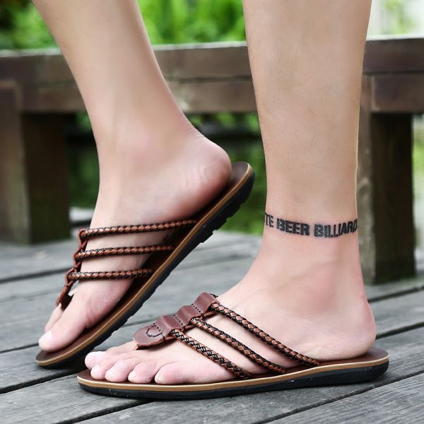 summer half slippers men anti slip flat flip flops men flats slippers fashion slipper mens beach slipper, Black
summer half slippers men anti slip flat flip flops men flats slippers fashion slipper mens beach slipper, Black