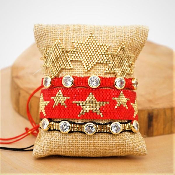 zhongvi pulseras mujer moda 2020 women miyuki unique bracelet femme red star trendy jewelry gold bracelet bileklik crystal beads, Black
zhongvi pulseras mujer moda 2020 women miyuki unique bracelet femme red star trendy jewelry gold bracelet bileklik crystal beads, Black