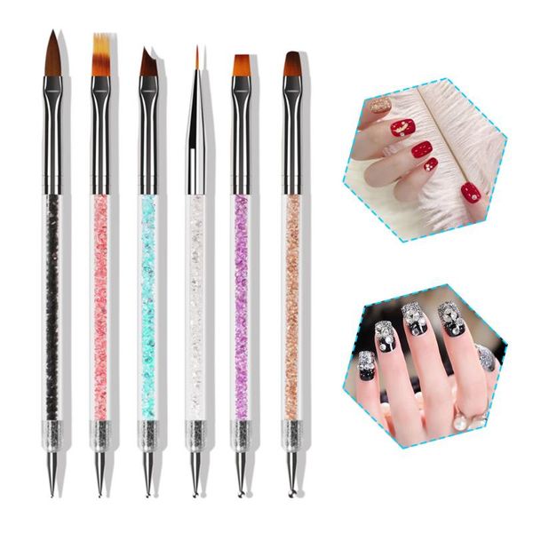 6pcs/set nail art design painting pen set nail art tips uv gel dotting pen acrylic rhinestone crystal 2 way brush
6pcs/set nail art design painting pen set nail art tips uv gel dotting pen acrylic rhinestone crystal 2 way brush