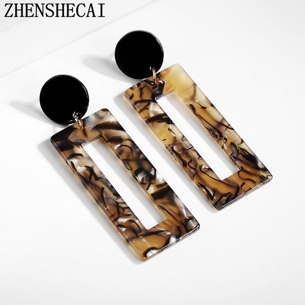 2018 fashion jewelry acrylic dangle earrings for women leopard print geometry big square earrings acetate brincos gift, Silver
2018 fashion jewelry acrylic dangle earrings for women leopard print geometry big square earrings acetate brincos gift, Silver