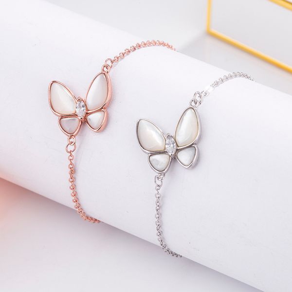 s925 sterling silver oblique butterfly natural fritillary shell plating 18k rose gold beautiful all-match female bracelet, Golden;silver
s925 sterling silver oblique butterfly natural fritillary shell plating 18k rose gold beautiful all-match female bracelet, Golden;silver