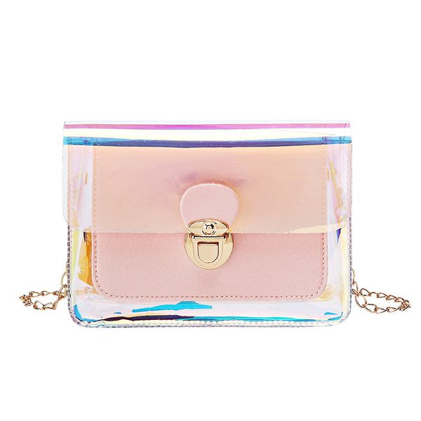 women contrast laser handbags 2020 summer new transparent fashion square shoulder crossbody messager bag chain small bag
women contrast laser handbags 2020 summer new transparent fashion square shoulder crossbody messager bag chain small bag