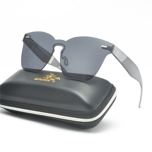 mincl 2019 new fashion sunglasses men women brand design frameless siamese sun glasses male square goggles eyewear uv400 nx, White;black
mincl 2019 new fashion sunglasses men women brand design frameless siamese sun glasses male square goggles eyewear uv400 nx, White;black