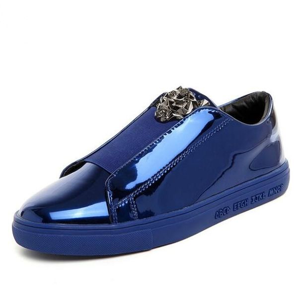 xda 2019 designer version luxury casual shoes men slip on loafers metal sign sequin men shoes patent leather board, Black
xda 2019 designer version luxury casual shoes men slip on loafers metal sign sequin men shoes patent leather board, Black