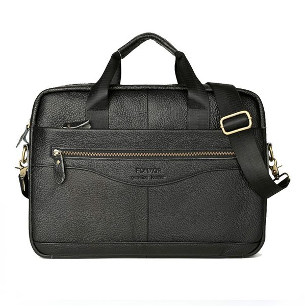 men leather briefcase lapbag male genuine leather bag men briefcase handbags multifunction men's travel shoulder 
men leather briefcase lapbag male genuine leather bag men briefcase handbags multifunction men's travel shoulder