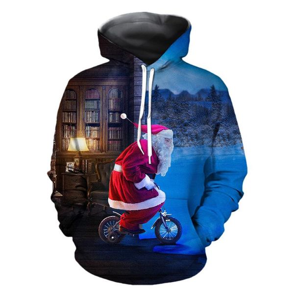 christmas 3d hoodies sweatshirt men/women autumn winter 3d printed hoodie xmas casual santa claus with bike sweatshirts men streetwear, Black
christmas 3d hoodies sweatshirt men/women autumn winter 3d printed hoodie xmas casual santa claus with bike sweatshirts men streetwear, Black