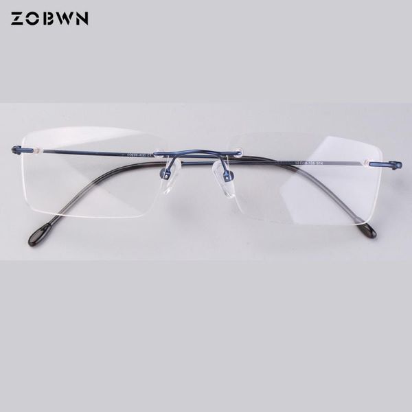 zobwn super light glasses man thin wire glasses for reading myopia eye rimless women men eyeglasses montures de lunette, Black
zobwn super light glasses man thin wire glasses for reading myopia eye rimless women men eyeglasses montures de lunette, Black