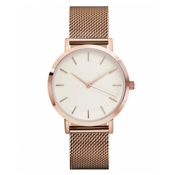 728 leisure fashion men's watch size 40mm waterproof women's watch steel belt mesh watch customizable logo, Slivery;brown
728 leisure fashion men's watch size 40mm waterproof women's watch steel belt mesh watch customizable logo, Slivery;brown
