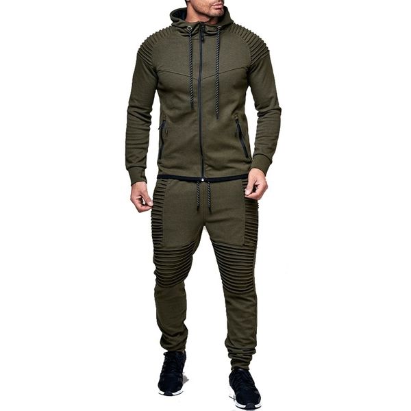 zogga fashion jacket sportswear men tracksuit hoodie spring autumn men brand clothes hoodies+pants mens track suit set sale, Gray
zogga fashion jacket sportswear men tracksuit hoodie spring autumn men brand clothes hoodies+pants mens track suit set sale, Gray