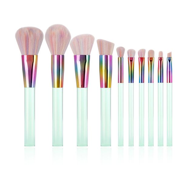 Кисти для макияжа 10шт Новые поступления Акриловая Ручка Eyeshadow Foundation Полный набор Косметический макияж инструмент Бесплатная доставка
Кисти для макияжа 10шт Новые поступления Акриловая Ручка Eyeshadow Foundation Полный набор Косметический макияж инструмент Бесплатная доставка