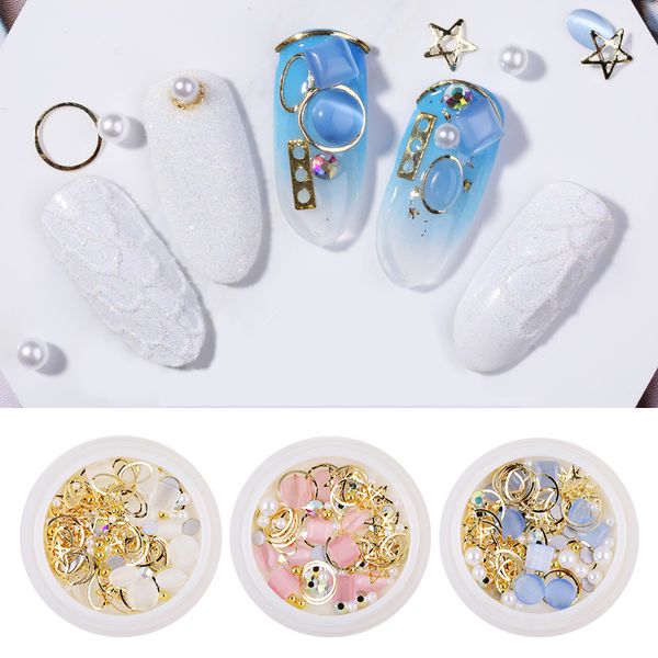 sparkly opal for nails 3d nail art rhinestones kit crystal diamond rhinestones and charms nail decoration flatback gems, Black
sparkly opal for nails 3d nail art rhinestones kit crystal diamond rhinestones and charms nail decoration flatback gems, Black