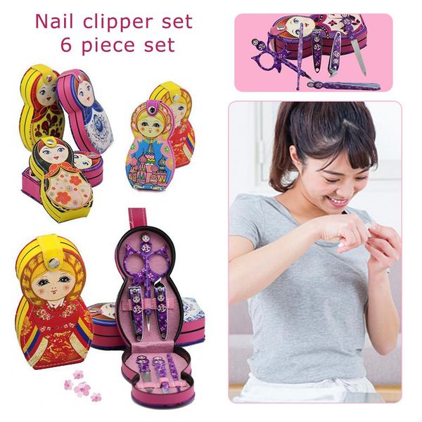 2019 fashion 6pcs russian dolls manicure cleaner boxes cuticle clipper stainless steel pedicure professional nail salon tool new
2019 fashion 6pcs russian dolls manicure cleaner boxes cuticle clipper stainless steel pedicure professional nail salon tool new