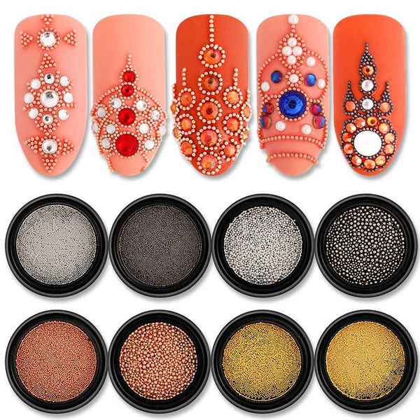 1 box 3d metal mini beads stainless steel nails art caviar beads for nail rose gold silver nail decorations studs, Silver;gold
1 box 3d metal mini beads stainless steel nails art caviar beads for nail rose gold silver nail decorations studs, Silver;gold