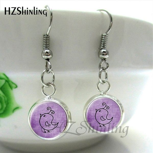 new arrival lovely birds hook earrings animal hand drawn art glass dome bird and flower pendant earrings nhe-0101, Silver
new arrival lovely birds hook earrings animal hand drawn art glass dome bird and flower pendant earrings nhe-0101, Silver