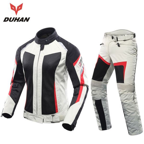 duhan motorcycle jacket + motorcycle pants set women breathable mesh motorbike moto jackets protective gear clothing
duhan motorcycle jacket + motorcycle pants set women breathable mesh motorbike moto jackets protective gear clothing